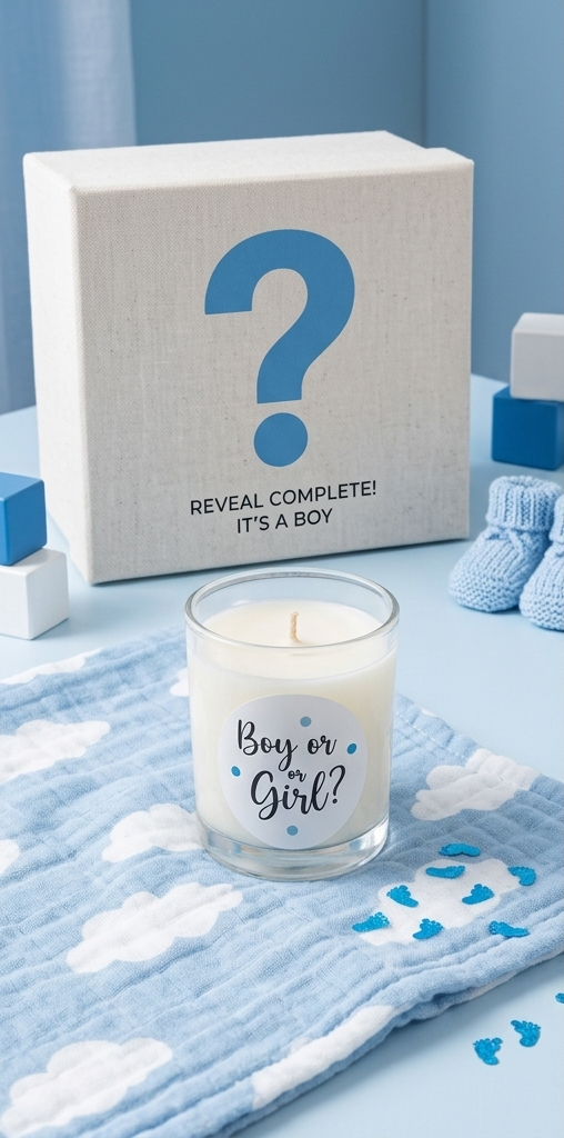 Gender Reveal Candle 🕯️