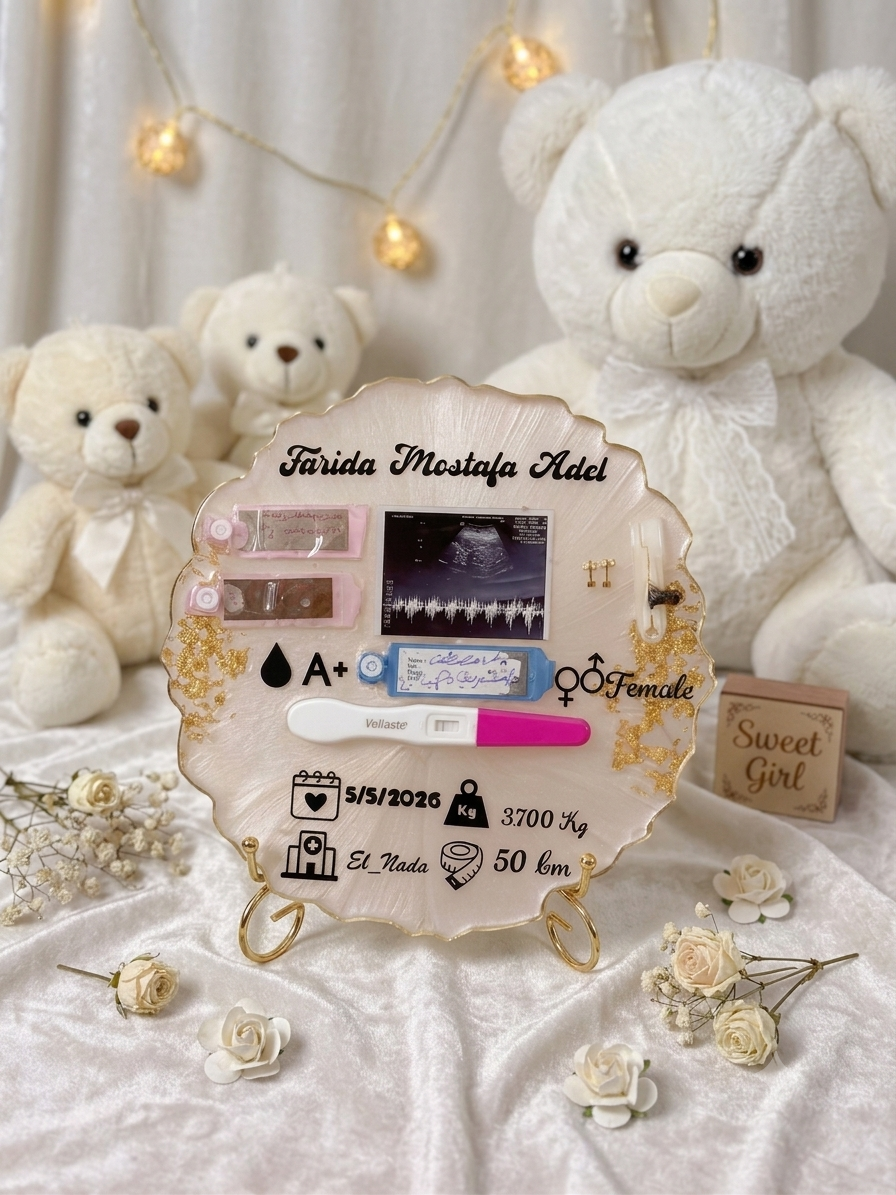 Resin baby Keepsake