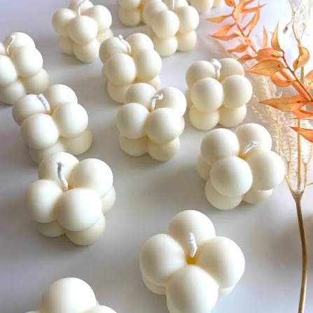 Mini bubbles candles